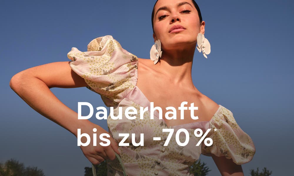 Dauerhaft bis zu -70%*